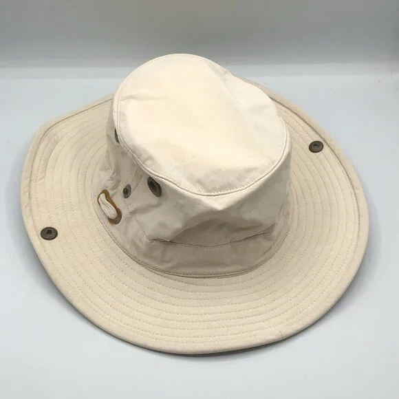 Tilley LT3 Wide Brim Lightweight Hat Sun Outdoor Safari Hiking Size 7 1/8 - Picture 12 of 12